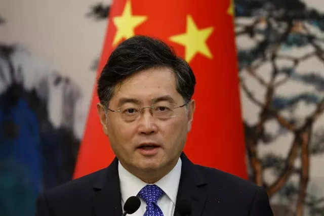 chinese foreign minister qin gang attends a press conference in beijing china may 23 2023 photo reuters chinese foreign minister qin gang attends a press conference in beijing china may 23 2023 photo reuters