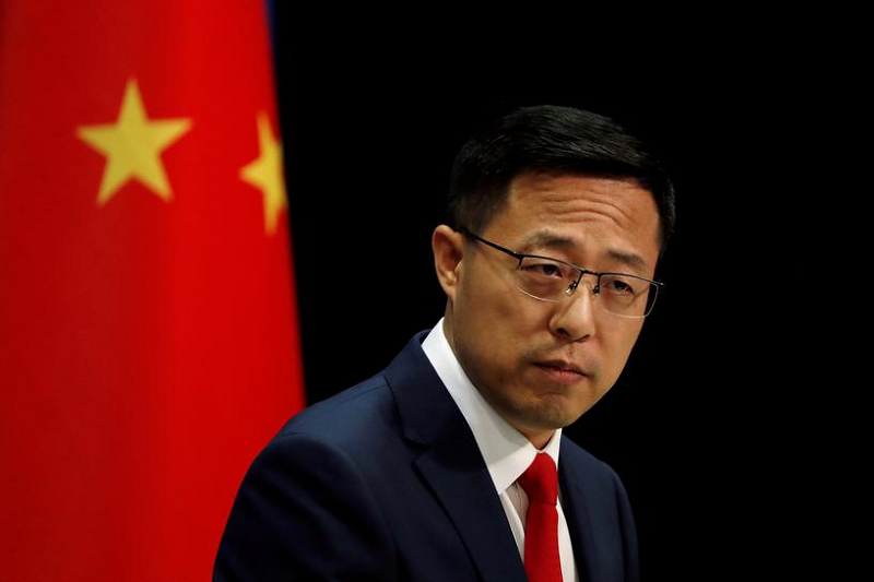 chinese foreign ministry spokesperson zhao lijian attends a news conference in beijing china september 10 2020 photo reuters