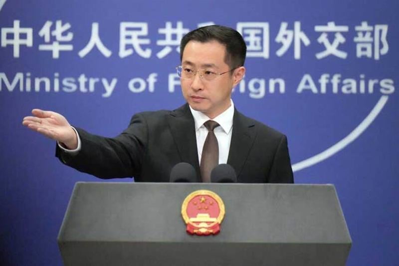 chinese foreign ministry spokesman lin jian afp