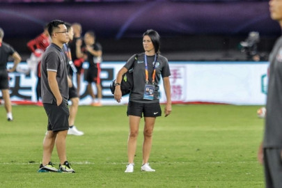 first woman physio breaks down barriers in china football first woman physio breaks down barriers in china football