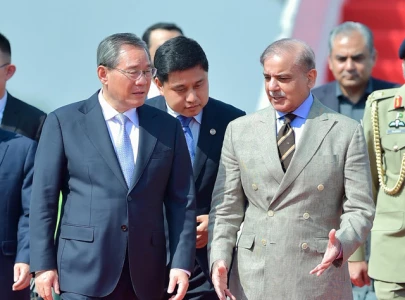 delegates start arriving for sco summit chinese premier li qiang lands in islamabad delegates start arriving for sco summit chinese premier li qiang lands in islamabad