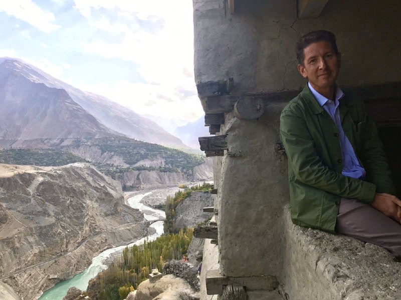 british high commissioner christian turner says he was blown away by the natural beauty of northern pakistan photo express