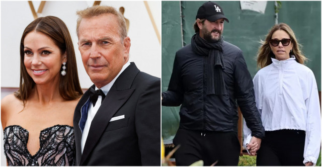 kevin costner s ex wife christine baumgartner steps out with alleged new boyfriend josh connor kevin costner s ex wife christine baumgartner steps out with alleged new boyfriend josh connor
