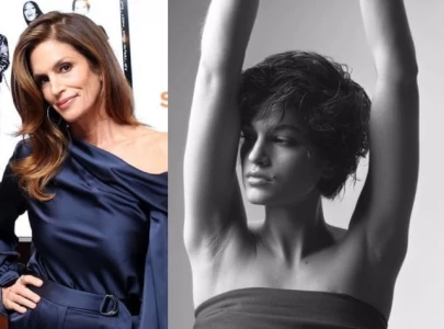 cindy crawford rocks a pixie cut in throwback photos fans say they re shook