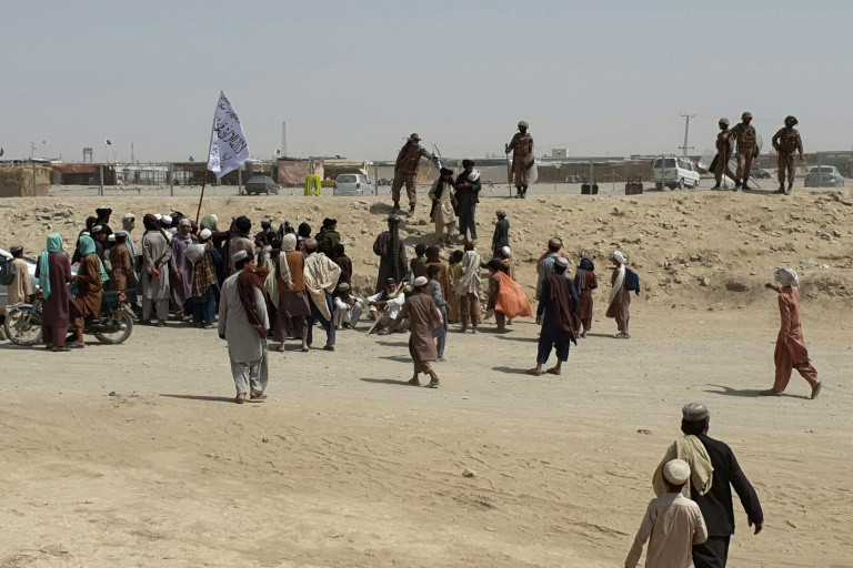 chaman border photo afp