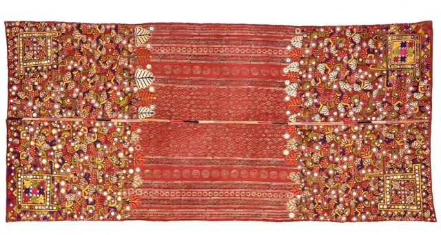 a coat of many colours displays textile artistry