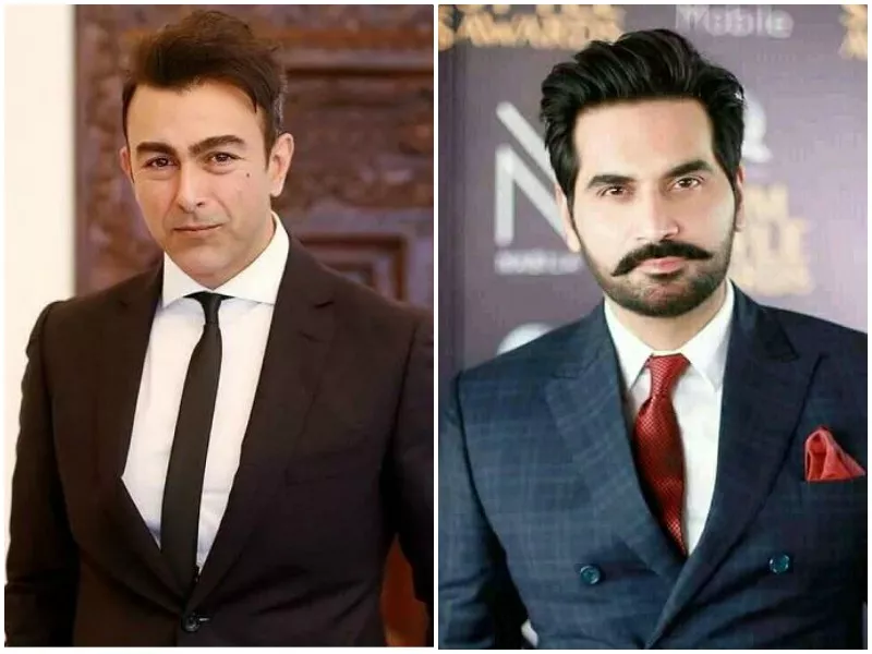 shaan shahid and humayun saeed photo file shaan shahid and humayun saeed photo file
