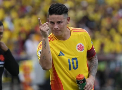 james rodriguez secures colombia s 2 1 win against messi less argentina in world cup qualifier