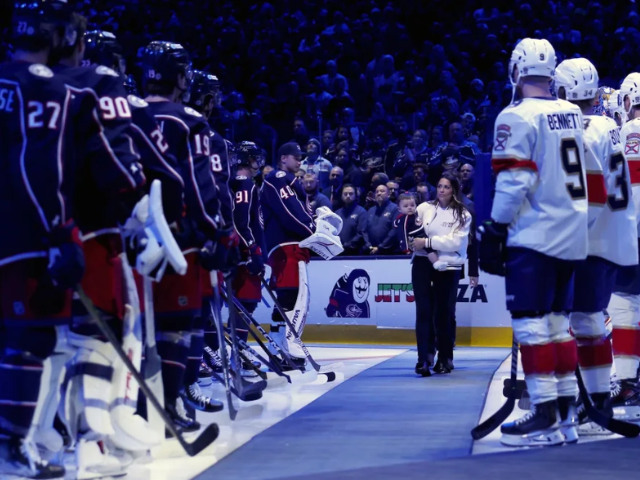 columbus blue jackets honour johnny gaudreau and brother in emotional tribute at 2024 home opener columbus blue jackets honour johnny gaudreau and brother in emotional tribute at 2024 home opener