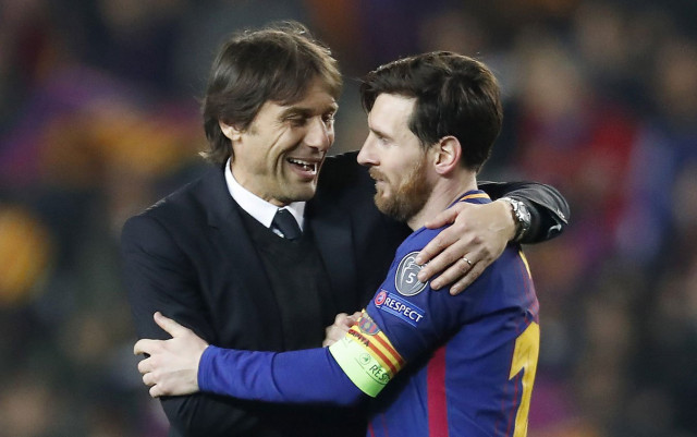 conte dismisses messi talk as fantasy football conte dismisses messi talk as fantasy football