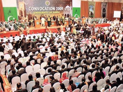 university of sindh convocation 2009 755 students graduate