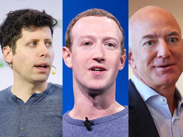 sam altman jeff bezos and mark zuckerberg each pledge 1 million to trump s inauguration