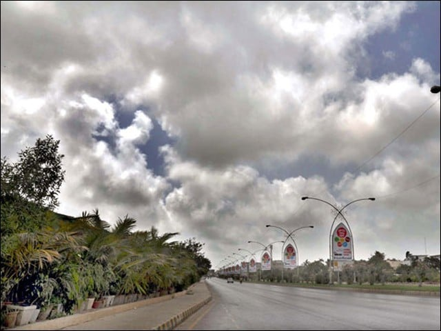 partly cloudy skies expected in karachi sea breeze likely to prevail