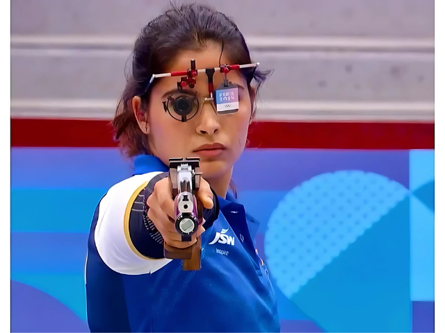 olympian manu bhaker addresses speculation about her pistol s price after paris triumph
