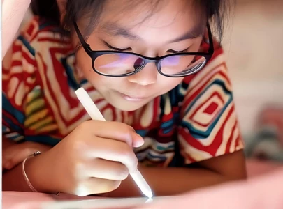 one in three children now short sighted study
