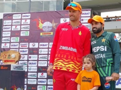 pak vs zim why pakistan zimbabwe players are wearing orange caps