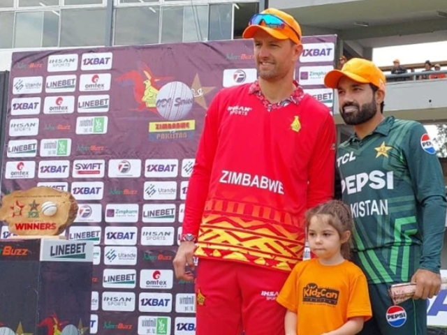 pak vs zim why pakistan zimbabwe players are wearing orange caps