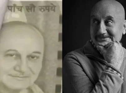 anupam kher replaces gandhi s image on fake indian currency
