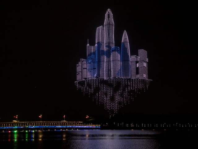 china sets two world records with stunning display of 10 197 drones in shenzhen