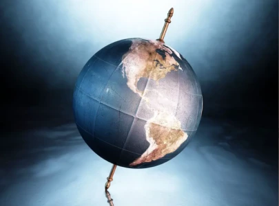 human impact causes 31 5 inch shift in earth s axis