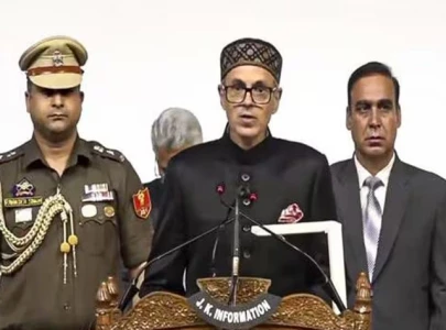 omar abdullah sworn in as iiojk s first chief minister after revocation of article 370