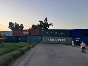 pti protest roadblocks placed in rawalpindi ahead of demonstrations