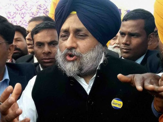 sikh leader sukhbir singh badal survives shooting attempt at golden temple sikh leader sukhbir singh badal survives shooting attempt at golden temple