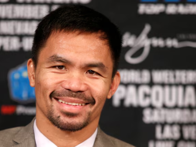 usa boxing   manny pacquiao jessie vargas   head to head press conference   beverly hills hotel beverly hills   8 9 16 manny pacquiao during the press conference reuters lucy nicholson file photo