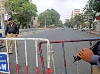 traffic rerouted as karachi s key road shut temporarily