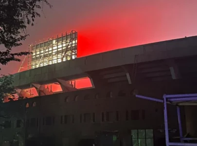 gaddafi stadium gets led lights upgrade ahead of champions trophy gaddafi stadium gets led lights upgrade ahead of champions trophy
