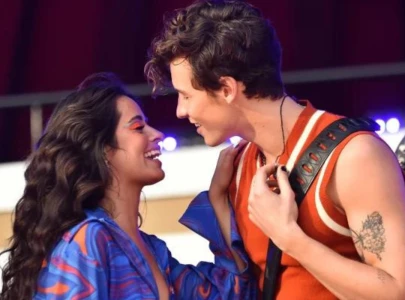 exes shawn mendes camila cabello seen getting cosy at coachella