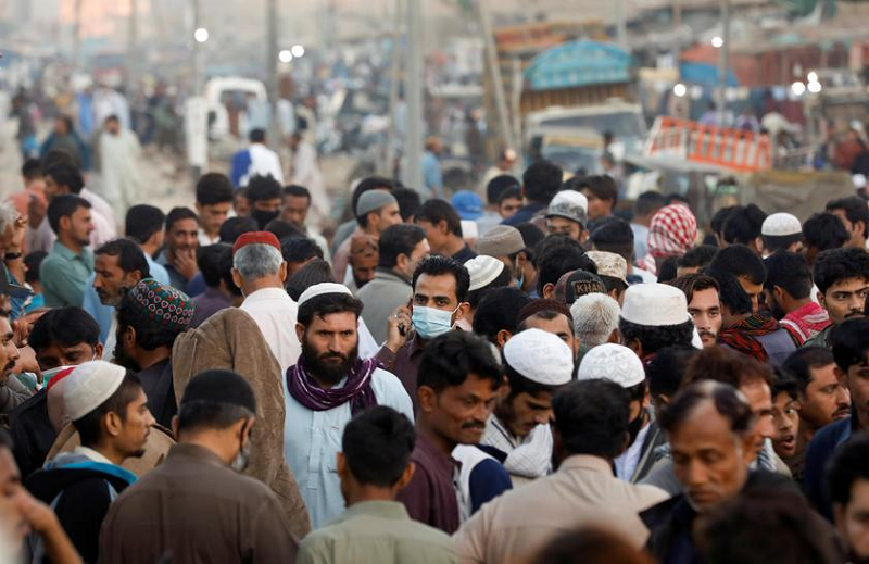 according gallup some 57 of pakistanis say the virus threat is exaggerated and 42 say it s a foreign conspiracy photo reuters file