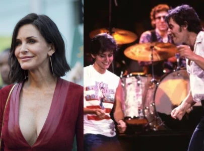 courteney cox recreates bruce springsteen s dancing in the dark moment on tiktok