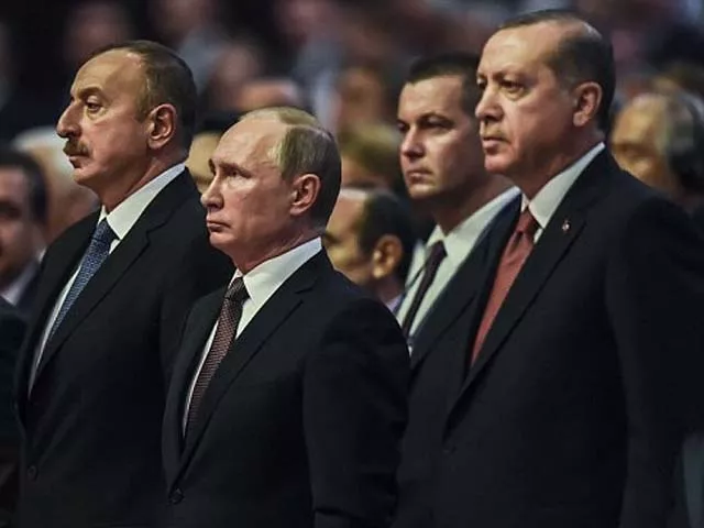 russian president vladimir putin stands next to his turkish counterpart recep tayyip erdogan at the world energy congress source afp russian president vladimir putin stands next to his turkish counterpart recep tayyip erdogan at the world energy congress source afp