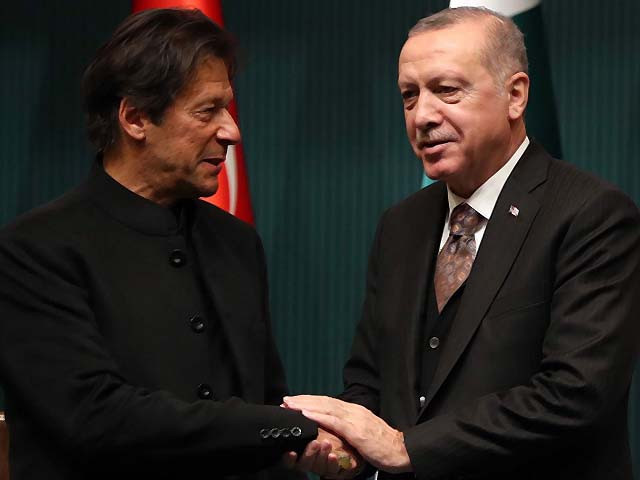 recep tayyip erdogan and imran khan shake hands after a joint press conference photo afp file recep tayyip erdogan and imran khan shake hands after a joint press conference photo afp file