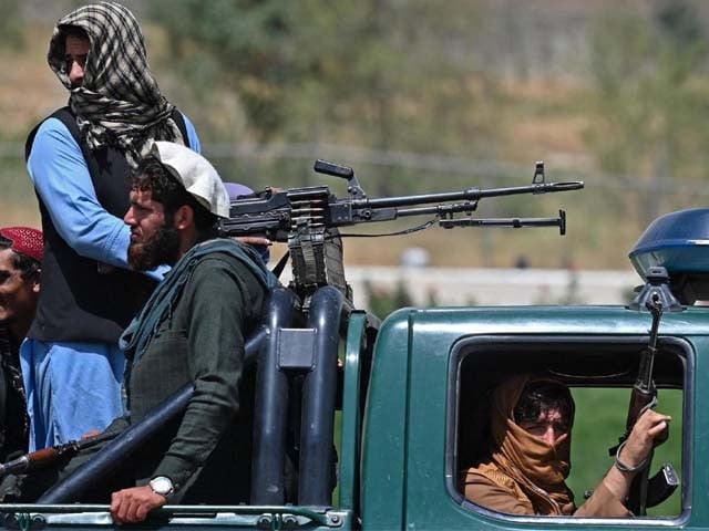 taliban patrol a street in kabul photo afp