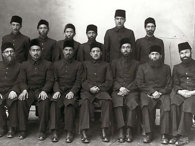 A group picture of Afghan government officials in the 1930s. PHOTO: UNESCO