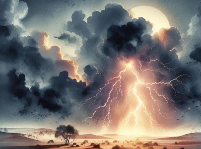 thunderstruck in thar