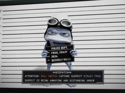 netflix revives beverly hills cop axel f with crazy frog in unexpected music video