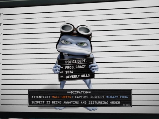 courtesy crazyfrog on youtube