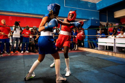 cuban women finally in boxing ring