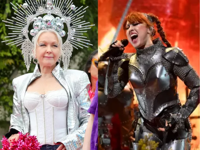 cyndi lauper praises chappell roan s visual performance art at mtv vmas 2024 cyndi lauper praises chappell roan s visual performance art at mtv vmas 2024