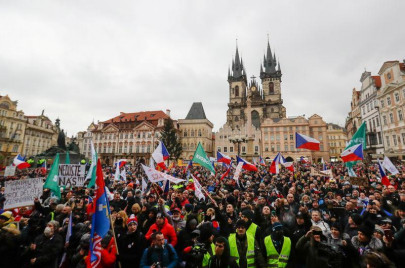 czechs protest over the mental economic toll of coronavirus restrictions czechs protest over the mental economic toll of coronavirus restrictions