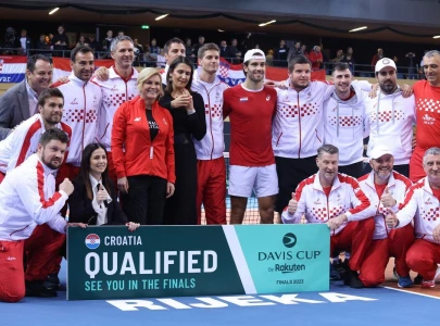 croatia south korea finland into davis cup finals