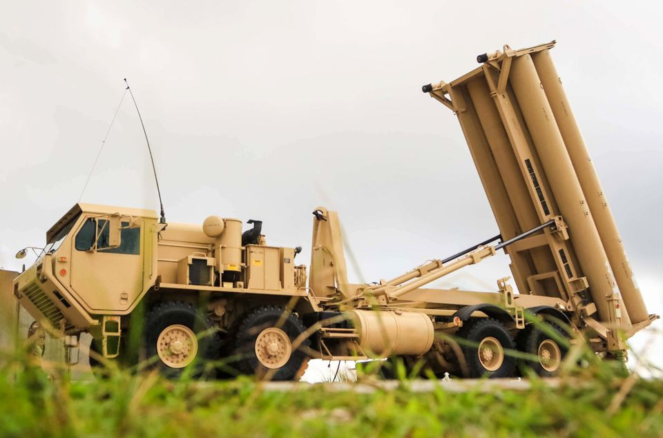 a u s army terminal high altitude area defense thaad weapon system is seen on andersen air force base guam october 26 2017 u s army capt adan cazarez handout via reuters