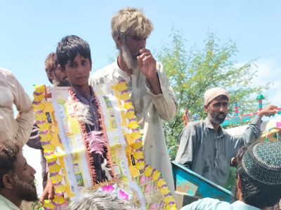 boy swept away in flash flood miraculously found alive in di khan boy swept away in flash flood miraculously found alive in di khan