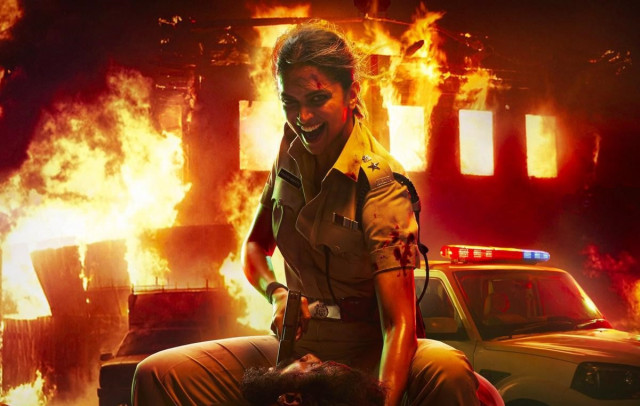 deepika padukone debuts new look as the first lady singham in rohit shetty s cop universe