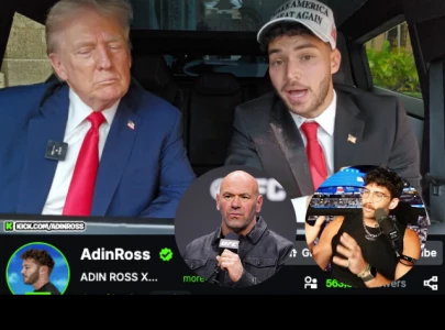 hasanabi reacts to dana white s surprising shoutout to adin ross during trump s victory speech