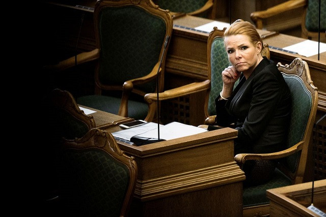 denmark s minister of immigration and integration inger stojberg listens to the debate in the danish parliament january 26 2016 photo reuters