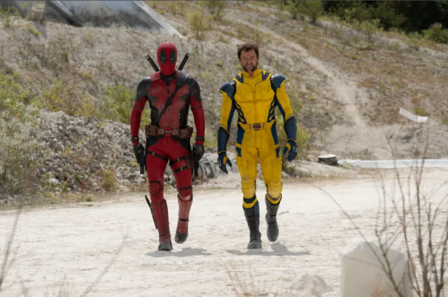 ryan reynolds as deadpool and hugh jackman as wolverine in deadpool 3 photo jay maidment 20th century studios marvel studios ryan reynolds as deadpool and hugh jackman as wolverine in deadpool 3 photo jay maidment 20th century studios marvel studios